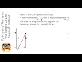 Calculating Lengths and Coordinates