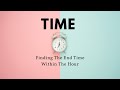 Elapsed Time Problem Solving