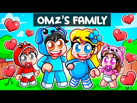 Omz Starts A FAMILY In Roblox Snapchat!