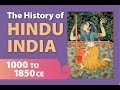 History and Culture of India from 1000 to 1847 CE