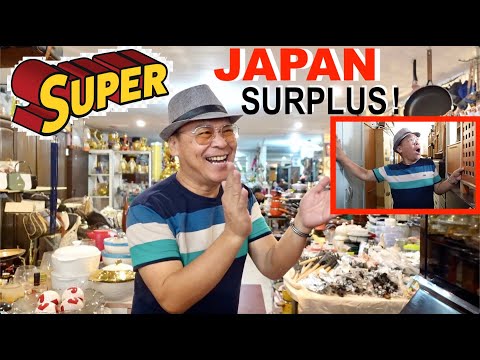 SUPER JAPAN SURPLUS!!😄🇯🇵🇵🇭 SHOWROOM TOUR Tayo with ARTEH-ARTEH!!