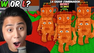 $550M SECRET LA SAHUR COMBINASION! PAALAM MGA SECRETS KO! STEAL A BRAINROTS