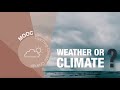 Weather and Climate Concepts