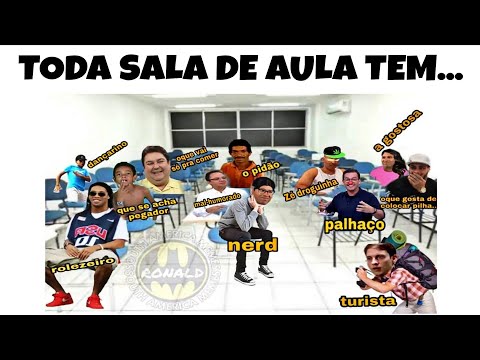 3 HORAS!! MEMES EM IMAGENS ENGRAÇADOS - Toda sala de aula tem um desses 😂