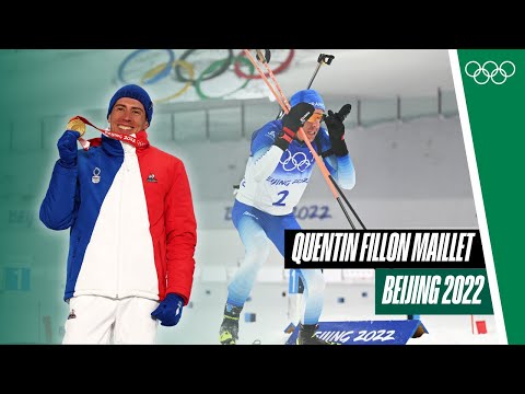 ✨The incredible Quentin Fillon Maillet at Beijing 2022🏅🏆