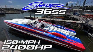 This 36SS Skater Powerboat takes me faster than i've ever gone on water!!!