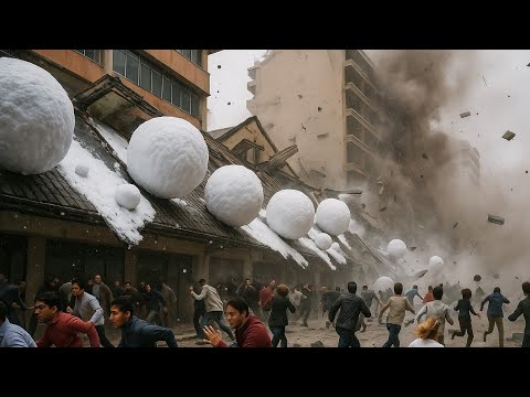 الصين عاجزة أمام الكارثة! ليشوي تنهار تحت عاصفة لا ترحم!
