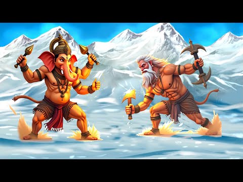 क्यों हुआ गणेश जी और परशुराम जी के बीच प्रलयंकारी युद्ध - Battle between Lord Ganesh and Parashuram