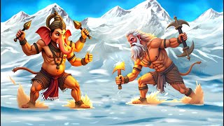 क्यों हुआ गणेश जी और परशुराम जी के बीच प्रलयंकारी युद्ध - Battle between Lord Ganesh and Parashuram
