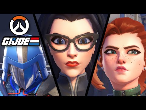 New G.I. Joe Skins using Every Highlight Intro - Overwatch 2 x G.I. Joe Collab