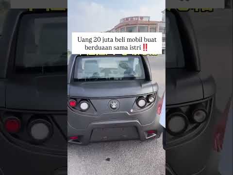 Mobil listrik mini idaman emak dan bapak