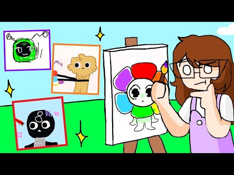 🎨 SPEED DRAW... DESENHANDO DANDY'S WORLD! (ROBLOX)