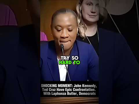 SHOCKING MOMENT: John Kennedy and Ted Cruz's Epic Confrontation with Laphonza Butler and Democrats