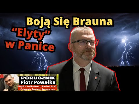 Poparcie Dla Brauna Rośnie. Media Zaczęły Dostrzegać Jego Partię. "Elyty" w Panice.