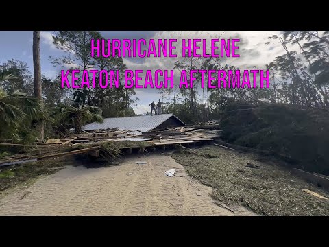 Keaton Beach Aftermath From Hurricane Helene - 9/27/2024