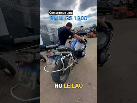 Compramos uma GS 1200 no LEILÃO 😱👇#Leilão #leilao #BMW #gs1200 #moto #leilaodemoto #leiloes