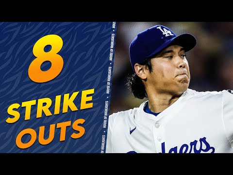 Shohei Ohtani on FIRE! 6 Scoreless Innings, 8 Ks Tonight 😱