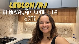 Ap 80m2 - Leblon RJ - Reforma Civil Completa