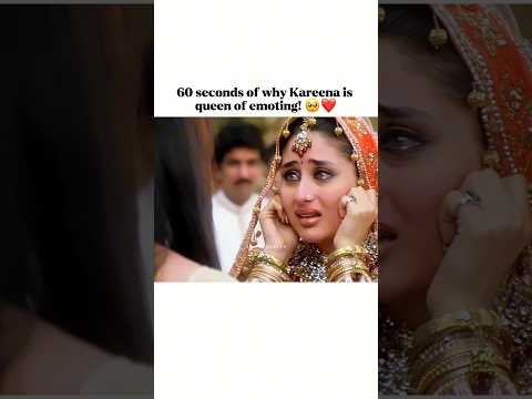 This Is Why Kareena Is Queen Of Emoting 🥺❤️ #kareenakapoorkhan #shortsfeed #viralshorts