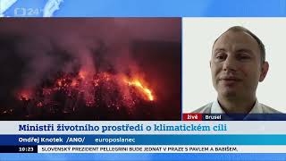 Ministři životního prostředí o klimatickém cíli a komentář Ondřeje Knotka (4. 11. 2025)