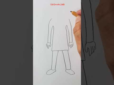 TV Man from Skibiditoilet drawing in 1 minutes #skibiditoilet #drawing #funny #kids #tvman