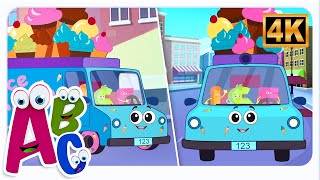 Wheels On The Icecream Truck Nursery Rhymes And Vehicle Song by Mr Baby