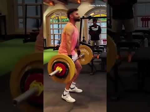 Virat Kohli is putting in the work 🏋️‍♂️