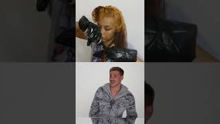 Hairdresser Reacts To Orange Hair Transformation