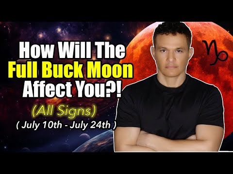 How Will Your Zodiac Sign Be Affected!?! (July 10th - July 24th ) #fullmoonincapricorn