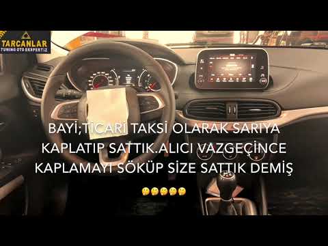 DOKTORUN SIFIR ALDIĞI ARAÇ TİCARİ TAKSİ ÇIKTI.