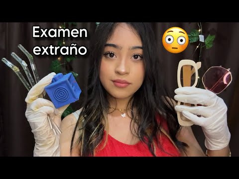 ASMR TEST impredecible y extraño 🫨👀