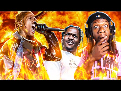 TRAVIS SCOTT RESPONDS TO PUSHA T! Don Toliver - CHAMPAIN & VACAY