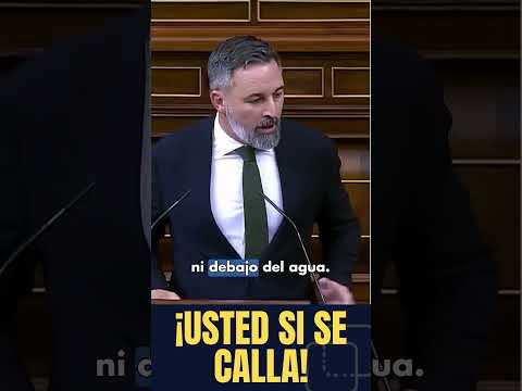 TREMENDO ZASCA DE SANTIAGO ABASCAL A SÁNCHEZ EN EL CONGRESO