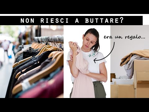 DECLUTTERING: ecco perché non riesci...e COME SBLOCCARTI DAVVERO!