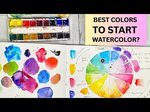 Four Must Have Colours For Watercolour Painting