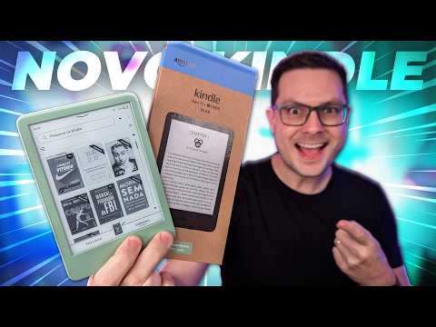 Novo KINDLE 2024: Agora com MAIS BRILHO! O mais BARATO ficou ainda MELHOR! Review