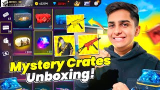 Free Fire Sent Me Rare Mystery Gun Crates 😨😨 - Garena Free Fire