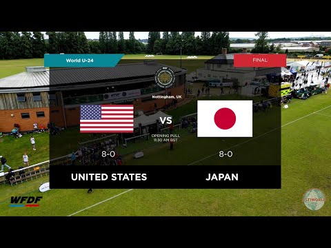 Video Thumbnail: 2023 WFDF World U-24 Ultimate Championships, Women’s Final: USA vs. Japan