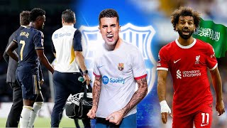 Malas NOTICIAS para Vinicius | OFICIAL: Cancelo al Barcelona | ¿Salah FORZA su salida a Saudi?
