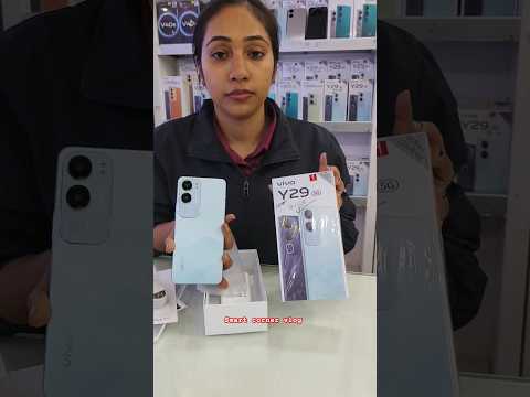Vivo  Y29 5G (Glacier Blue, 128 GB) Unboxing 🔥💯📸#smartcornervlog#vivoy29#unboxing#shorts