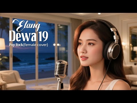DEWA 19 - ELANG | FEMALE ACOUSTIC COVER (official lyrics)