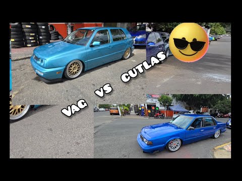 Dos autos   hasta el suelo #autos