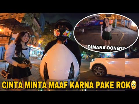 JEMPUT CINTA MOTORAN TAPI MALAH SALAH OUTFIT PAKE ROK‼️AKANG AUTO TERPESONA😇