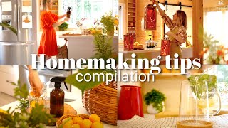 HOMEMAKING TIPS COMPILATION, cooking and homemaking marathon