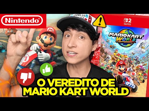 O que verdadeiramente achei de Mario Kart World, vale a pena? | Minha Análise COMPLETA