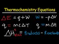 Thermochemistry Concepts and Calculations