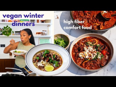 Nourishing Cosy Autumn Dinners | Winter Warmers ep.1 high fibre comfort food