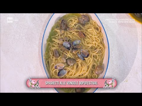 Spaghetti alle vongole Dopofestival - È sempre mezzogiorno 11/02/2025