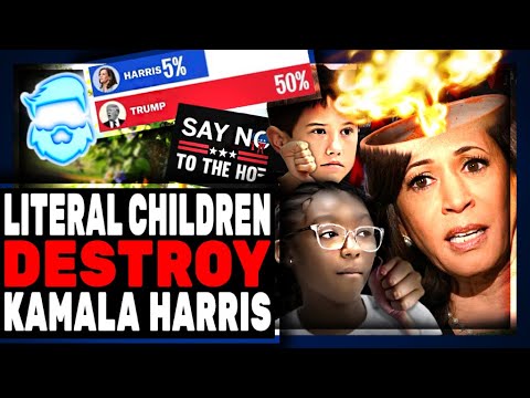 Kamala Harris HUMILIATED By Based 8 Year Old On CNN! Data Proves Kids Of Woke Folks 5X More Hateful