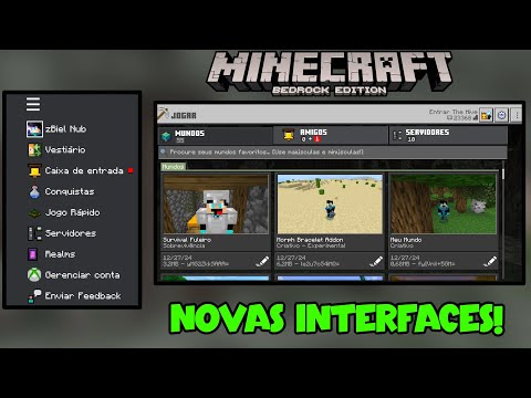 ESSA TEXTURA MUDARÁ COMPLETAMENTE A INTERFACE DO SEU MINECRAFT PE 1.21+ | The Ty-el's UI Pack